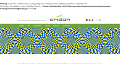 Desktop Screenshot of cridon.de