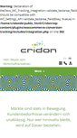 Mobile Screenshot of cridon.de